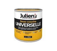 Julien Sous-couche Universelle pour Plâtre, Aggloméré, Ciment et Enduit Mat Blanc 2,5L