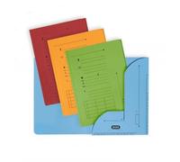 Sous-dossier Ultimate chemise HV 2 rabats, A4 kraft assortis - Lot de 25