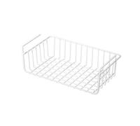 sous étagère, Panier de Rangement, Polyvalent Tout en Métal, Panier Métallique pour Cuisine, Bureau, Garde-Manger, étagère de Bureau, Panier de Rangement sous étagère Permettant