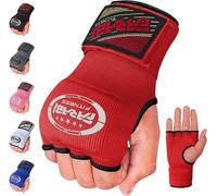 Sous Gants de Boxe - Farabi Sports - ROUGE - L/XL - Polyester Respirant - Rembourrage en Gel Taille unique