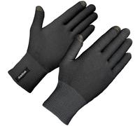 Sous-gants longs doublés mérinos GripGrab Noir