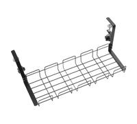 Sous La Gestion Des Câbles De Bureau - Plateau De Gestion De Câbles | Organisateur De Fil Panier Clamp | Pas D'organisateur D Caavi De Forage Pour Le Bureau À Manger Pour La Maison Studio Se