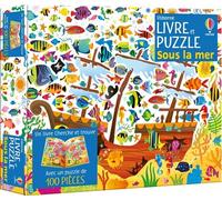 sous la mer - Coffret Livre et Puzzle - Dès 5 Ans