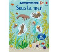 Sous la mer - Premiers autocollants - Jessica Greenwell - Usborne - broché - Document jeunesse