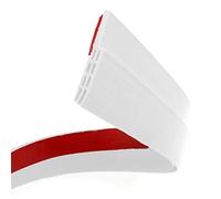 Sous la porte Boudin Bande d'étanchéité Insonorisation Réduction du bruit Boudin Anti-poussière Flexible Bas Bande d'étanchéité Gap-1M blanc