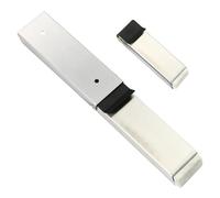 Sous la porte magnétique de la porte | Support de porte d'amortissement audio avec adhérence épaissie | Pas d'arrêt de porte de fond de forage pour la maison et le bureau, un coin en acier inoxydable