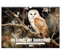 Sous la protection de l'obscurité, Version française (Calendrier mural 2026 DIN A3 portrait), Calendrier CALVENDO mensuel