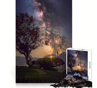 sous Le Ciel étoilé, Puzzle de 1000 pièces pour Adultes, idéal pour développer l'esprit d'analyse, se détendre et créer Un Joli Coin Douillet Cadeau de Noël Chaleureux (38x52cm)