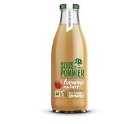 SOUS LE POMMIER - Jus De Pomme Nature 1L - Lot De 4 - Livraison Offerte