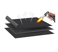 sous Le Tapis de Grill - Protecteur de terrasse en extérieur de Grill, Protecteur de Pont des Grils extérieurs | Tampon Non Glissant résistant à la Chaleur, Tapis de sécurité Portable pour la Cuisson