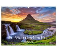 Sous l'emprise du Nord - Islande, Version française (Calendrier mural 2026 DIN A3 portrait), Calendrier CALVENDO mensuel