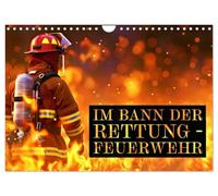 Sous l'emprise du sauvetage - Pompiers, Version française (Calendrier mural 2026 DIN A4 portrait), Calendrier CALVENDO mensuel