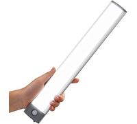 Sous les armoires de placard,tous les écrans LED à détecteur de mouvement placard placard avec 54 perles de lampe,sans fil rechargeable Stick-on n'importe où lumière de nuit magnétique