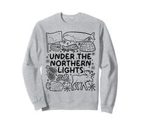 sous Les aurores boréales - Aventure en Alaska Sweatshirt
