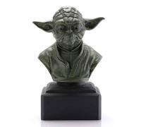Sous licence officielle Royal Selangor Star Wars Green Yoda Bust Édition Limitée