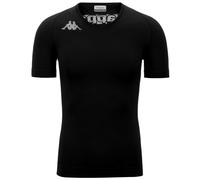 Kappa Kombat Bortv Short Sleeve Base Layer Noir M-L Homme
