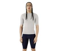 Bauerfeind Sports - Sports Compression Shirt Short Sleeve - T-shirt de running - L - silver grey