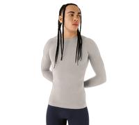 Bauerfeind Sports - Sports Compression Shirt Long Sleeve - T-shirt de running - M - silver grey