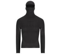 Sous-maillot de cyclisme à manches longues Layer 5 Plus Hoodie noir