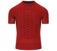 Q36.5 2 Short Sleeve Base Layer Rouge S-M Homme