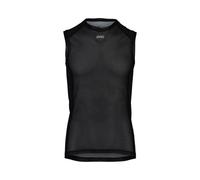 POC Maillot de corps Essential Layer sans manches noir uranium Taille L