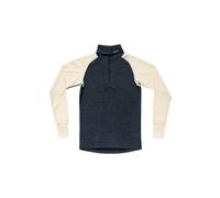 T-shirt manches longues DEVOLD EXPEDITION MERINO SILK ZIP MAN (INK/OFFWHITE) Homme L