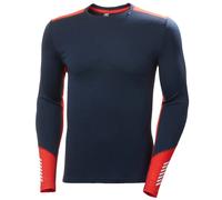 Helly Hansen Sous-pull Homme Lifa Merino Midweight Crew – Poids moyen – Bleu marine XL