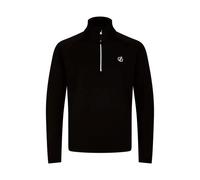 Dare 2b Consist II Couche Intermédiaire Tricotée Stretch Extensible avec Ouverture1/2 Zip et Propriété de séchage Rapide Stretch Midlayer Enfant Black FR: XL (Taille Fabricant: 9-10)