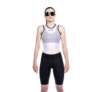 Bioracer Ns Sleeveless Base Layer Blanc L Femme