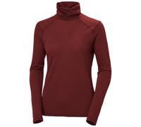 Helly Hansen Hh Durawool High Neck Long Sleeve Base Layer Rouge L Femme