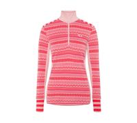Kari Traa - Åkle Wool Half Zip - Maillot thermique laine mérinos femme Gum - M