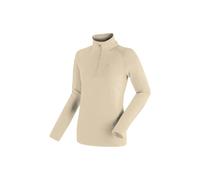 Maier Sports Midlayer Eva Half Zip Fleece Beige 40 Femme