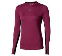 Mizuno Tech Thermal Charge Long Sleeve T-shirt Violet S Femme