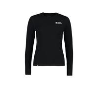 Mons Royale - Cascade Merino Flex Long Sleeve - Maillot thermique laine mérinos femme Black - M