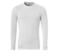 uhlsport Distinction Colors Maillot de Corps à Manches Longues pour Enfant Unisexe, Mixte Enfant, Maillot de Corps à Manches Longues pour Enfant., 100307801, Blanc., 116 cm