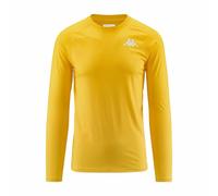 Kappa Vurbat Compression Long Sleeve Base Layer Jaune M Homme