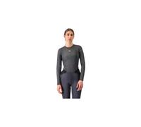 Castelli Medio Long Sleeve Base Layer Gris M Femme