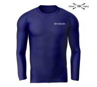 Sous maillot manches longues élastique Givova Corpus 3 Bleu 2XL