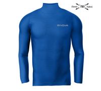 Sous maillot manches longues élastique Givova Corpus 3 Bleu L Unisex