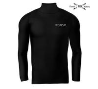 Sous maillot manches longues élastique Givova Corpus 3 Noir S Unisex