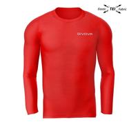 Sous maillot manches longues élastique Givova Corpus 3 Rouge L