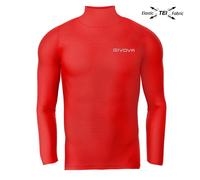 Sous maillot manches longues élastique Givova Corpus 3 Rouge M Unisex
