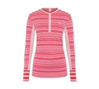 Kari Traa - Åkle Long Sleeve - Maillot thermique laine mérinos femme Gum - L