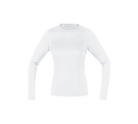 GOREWEAR M Femme Base Layer Maillot à manches longues, White, M