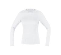 GOREWEAR M Femme Base Layer Maillot à manches longues, White, XS