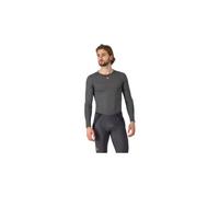 Maillot de corps Castelli Medio manches longues gris foncé - XL