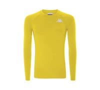 Kappa Vurbat Long Sleeve Base Layer Jaune L Homme