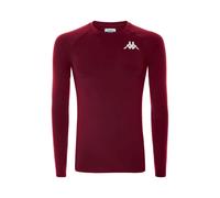 Kappa Vurbat Long Sleeve Base Layer Rouge 2XL Homme