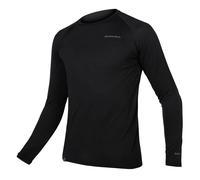 Sous maillot mélange manches longues Endura BaaBaa Noir