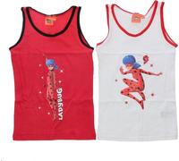 Sous-maillot Miraculous Ladybug pack de 2 100% coton sous-vêtements 122/128 cm